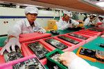 世界を席巻する台湾最大のEMSメーカー「鴻海精密工業」。（AP/AFLO＝写真）