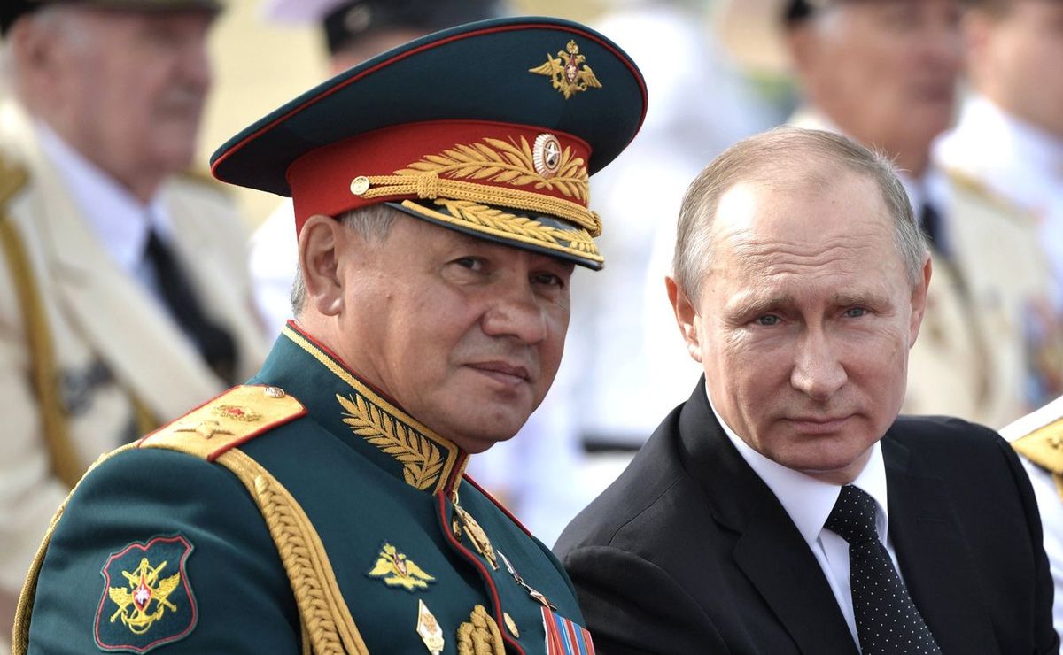 プーチン大統領とセルゲイ・ショイグ氏