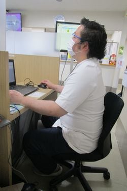 看護師の狩野雄太郎さん