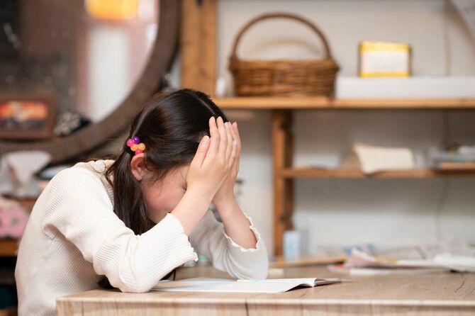 勉強が嫌いな女の子