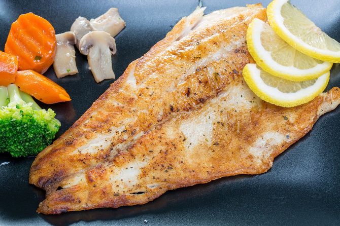 野菜と魚のグリル