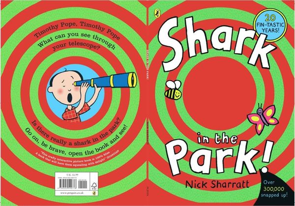 Nick Sharratt『Shark in the Park！』（Corgi Childrens）