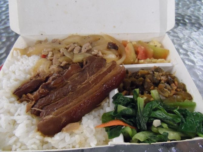 台湾スタイルのお弁当