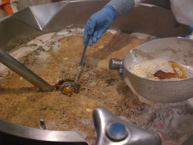 CKでの仕込みの様子