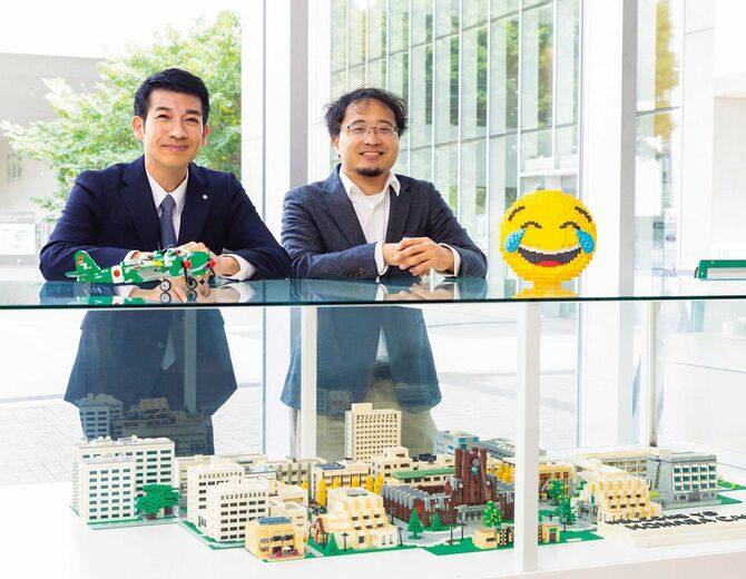大村浩一さん、三井淳平さん
