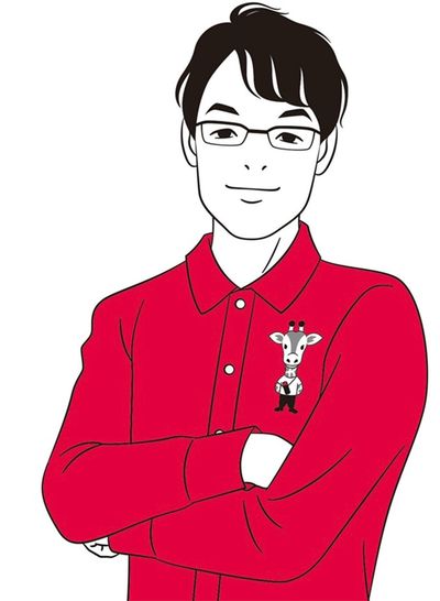 桶井道氏のイラスト