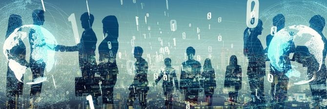 大規模テクノロジーのイメージ