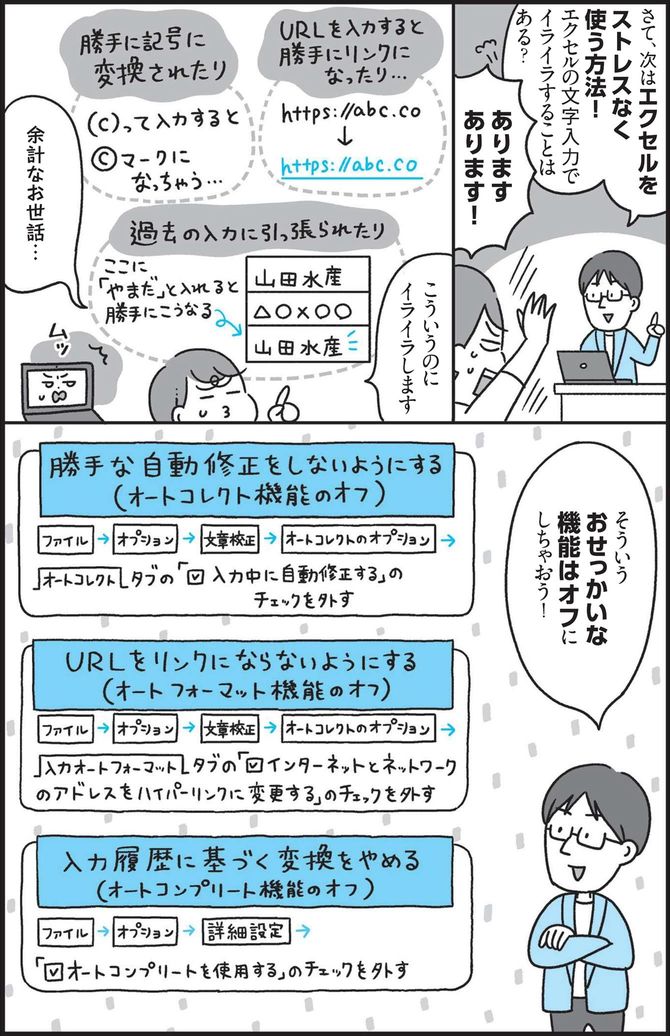 羽毛田睦土監修、あきばさやか漫画『マンガでわかる Excel』（KADOKAWA）