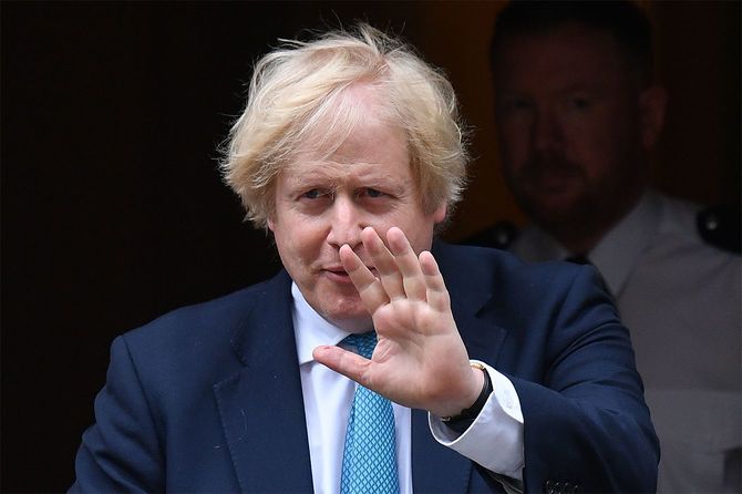 イギリスのボリス・ジョンソン首相＝2020年6月16日