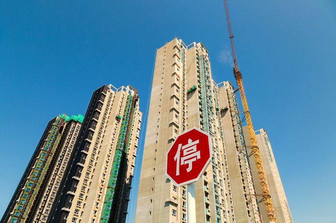 中国の建設現場