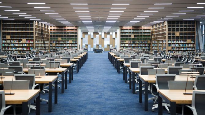 ソウル大学の図書館