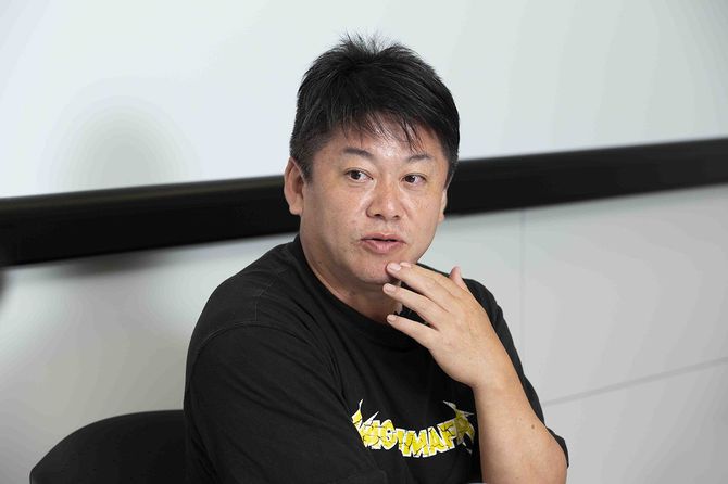 実業家の堀江貴文さん