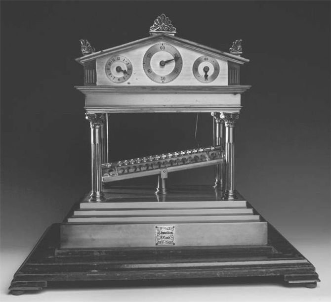 スウェイツ＆リード社のボール転がし時計