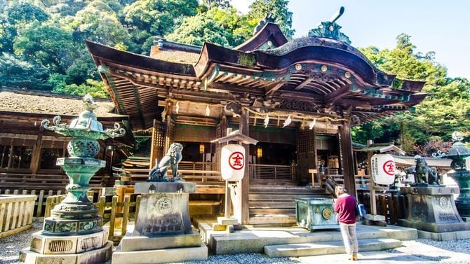 こんぴらさんの呼び名で知られる金刀比羅宮