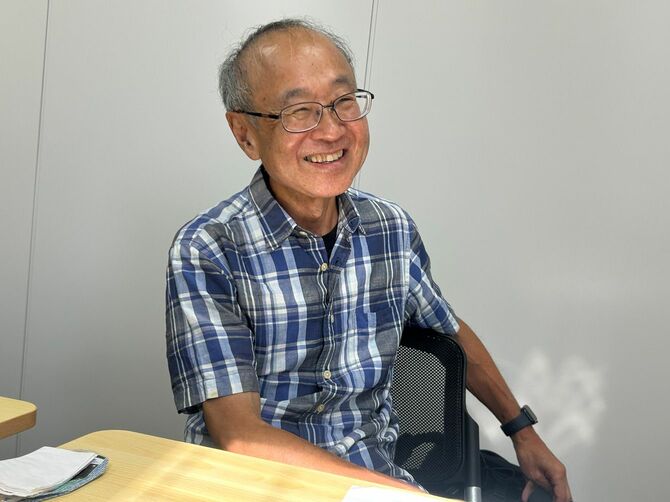 河田氏。