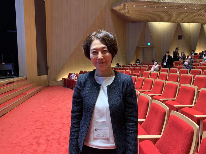 AYA研理事長の清水千佳子さん