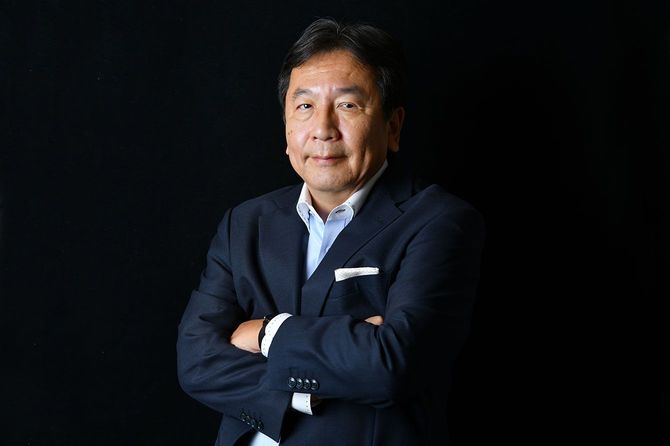 衆院議員の枝野幸男氏