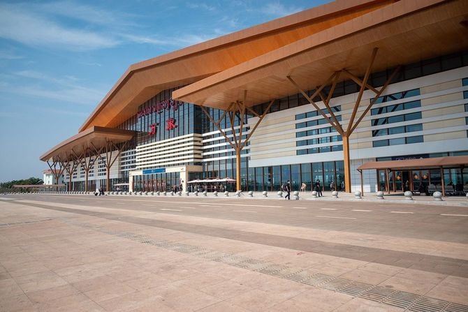 ラオス・中国鉄道 ビエンチャン駅