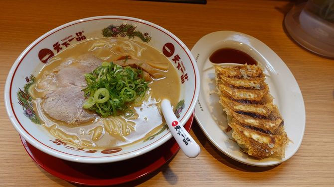 「こってり」にファンも多い天下一品のラーメン