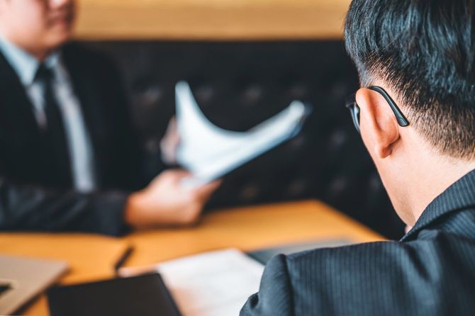 採用面接のイメージ