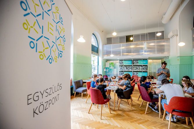 ハンガリー「Single Parents' Centre」の様子