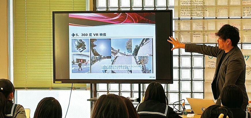 高大連携協定校の東京都市大学、東京工科大学から先生を招いて出張授業を行う「サイエンスDAY」。