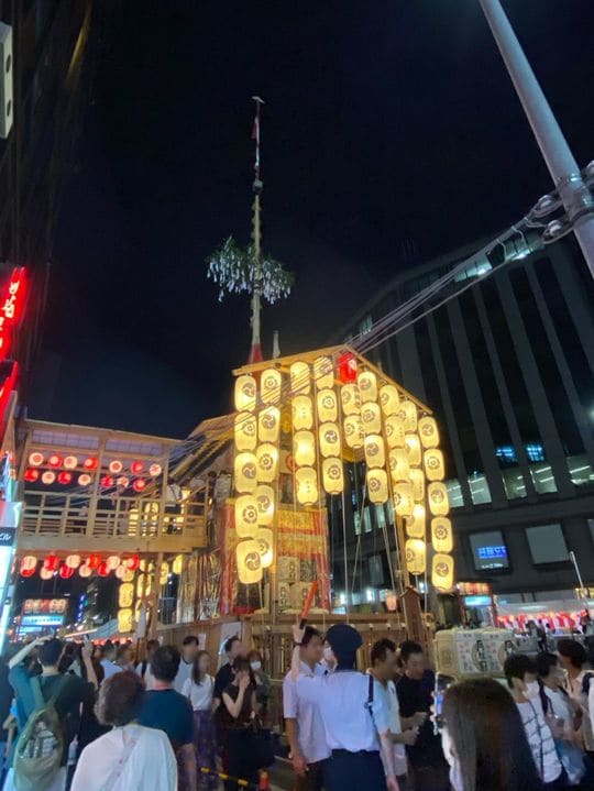 昨年の祇園祭の様子
