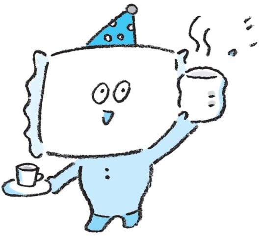 【イラスト】日中に低カフェインの緑茶を飲むと、ストレスが軽減されるだけでなく、睡眠の質が向上することがわかっている