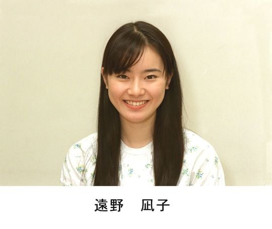 女優の遠野凪子さん(1999年4月23日撮影)