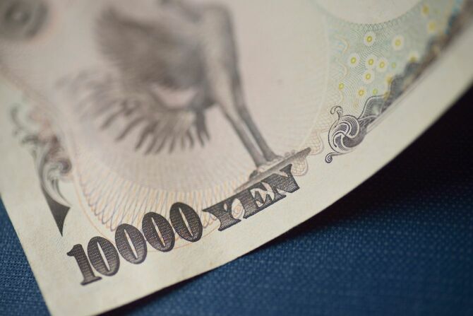 一万円札の細部