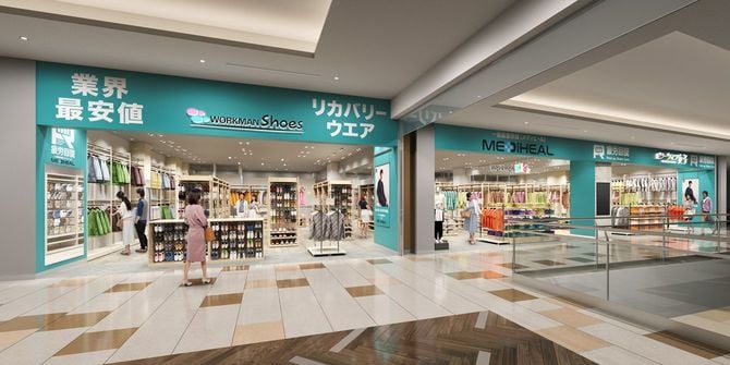 ワークマン店舗イメージ。