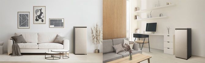 リビングや書斎にもなじむデザイン。