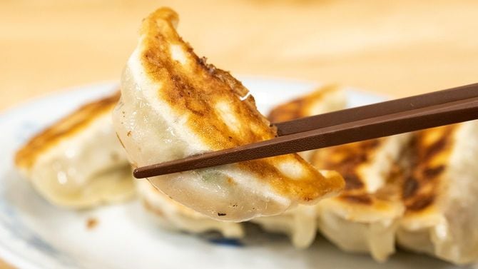 ぎょうざの満洲の焼餃子