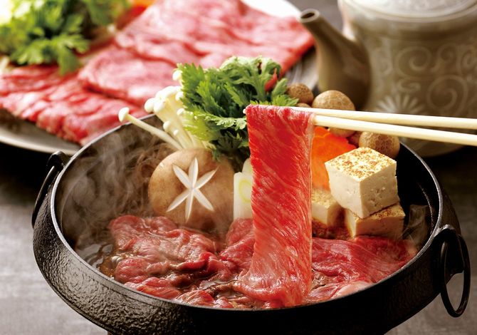 鹿児島県産黒毛和牛すき焼き