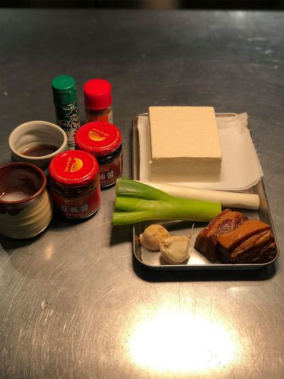 3日目「麻婆豆腐」材料