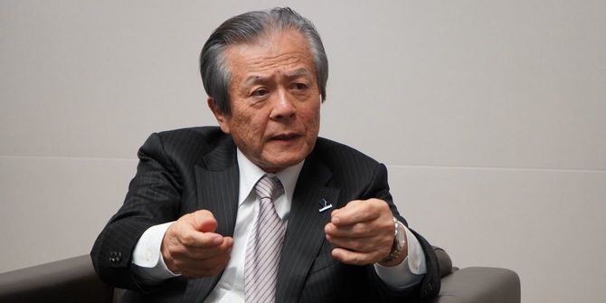 第28代東大総長の小宮山宏氏