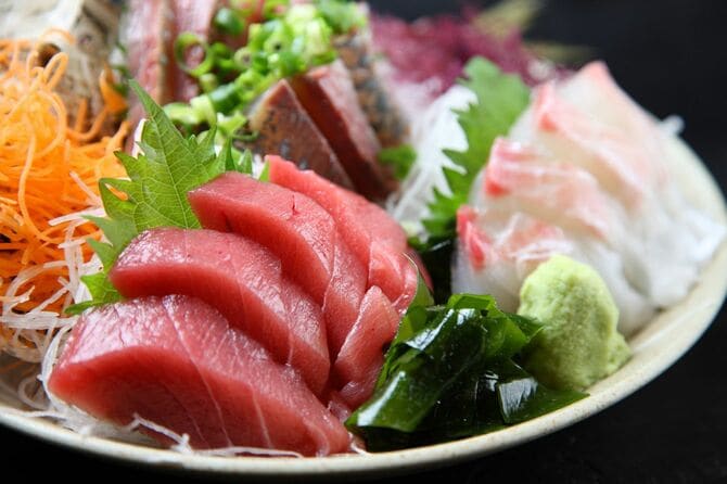 魚刺身盛り合わせ3種類