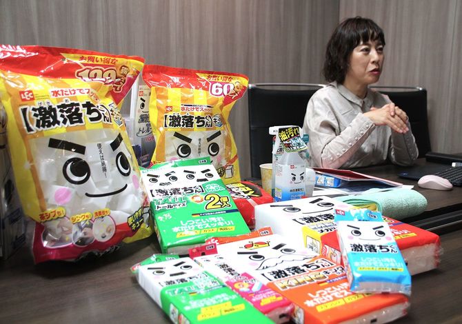 キャラクターと商品名が目に止まるパッケージデザイン