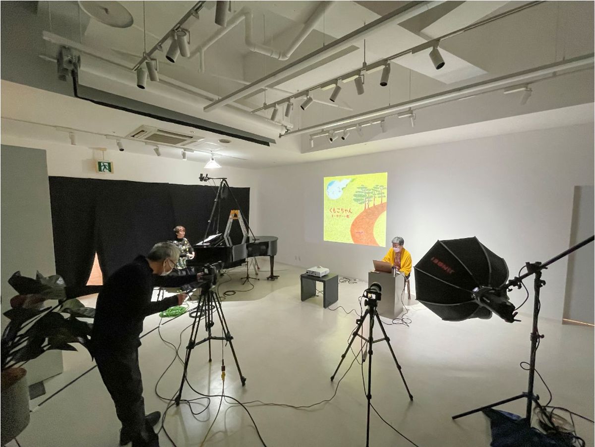 撮影、配信機材などをそろえ、クリエイターの創作や製作、研究活動の拠点として運営する「PLAZAHOUSE CREATORS HUB」のスタジオ