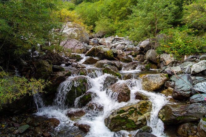 南アルプスの清流