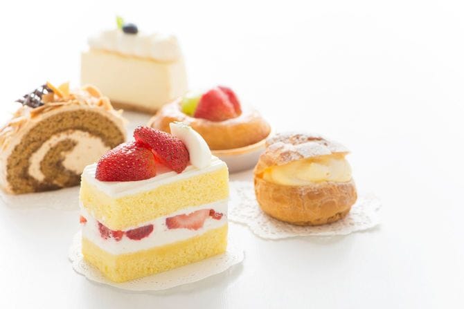 さまざまなケーキ