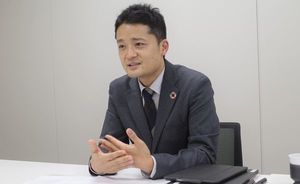 ニトリ　グローバル商品本部　小田貴洋さん（撮影＝プレジデントオンライン編集部）