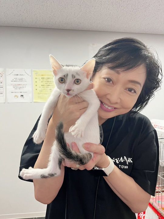 里親会に参加していた川上麻衣子さん