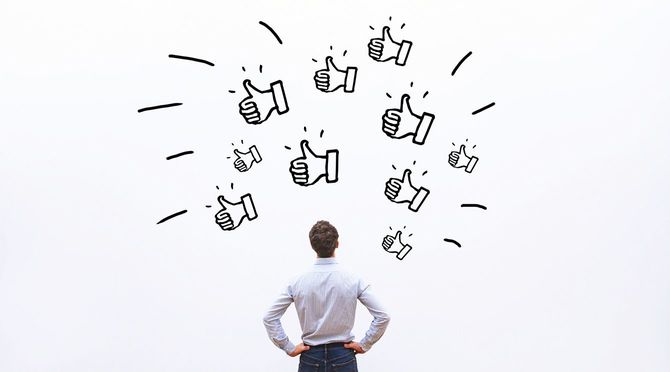 肯定的なフィードバック