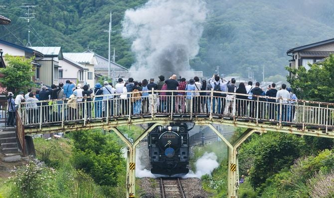 蒸気機関車銀河列車（SL銀河）の最後の歴史的走行