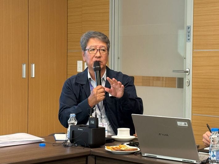 スズキの服部半蔵こと竹内寿志副社長。マルチ・スズキ・インディア社長でもある。