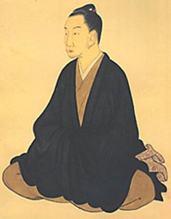 本居宣長六十一歳自画自賛像(写真=本居宣長記念館/PD-Japan/Wikimedia Commons)