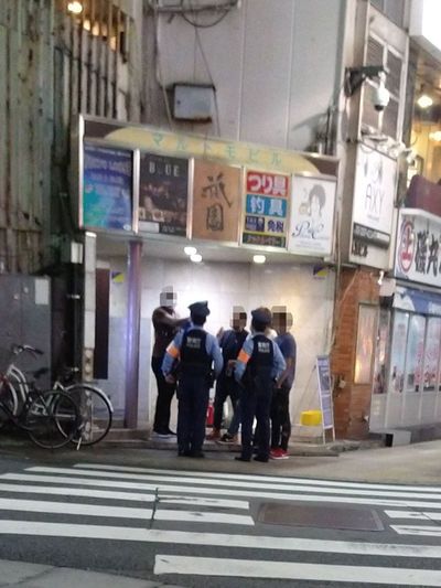 この日は外国人の事案が多かった印象