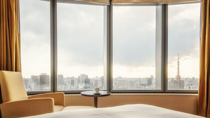 都内の高層階からの眺め