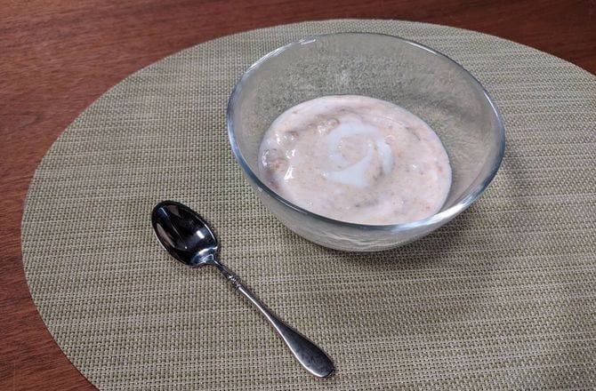 ヨーグルトピーナッツバター